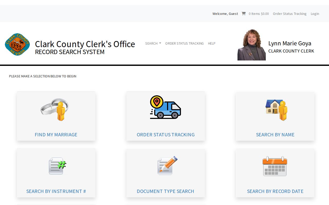 Mesquite voter records compared with Clark County Clerk search modes